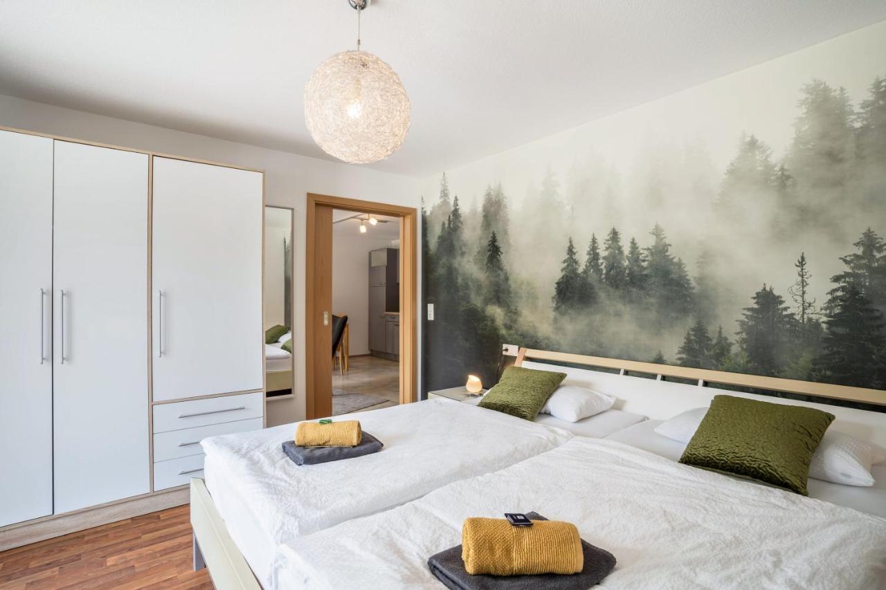 Ferienwohnung Hohfelsenblick Seebach Esterno foto