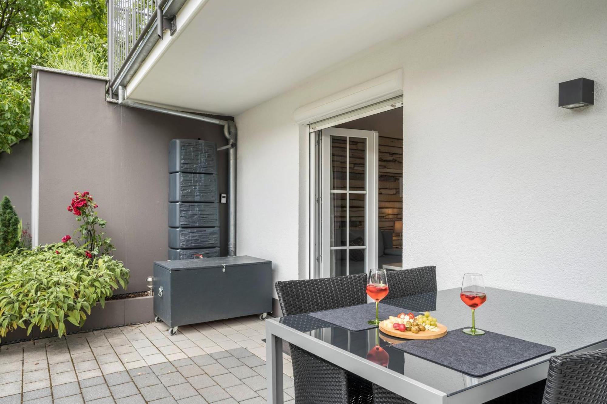 Ferienwohnung Hohfelsenblick Seebach Esterno foto
