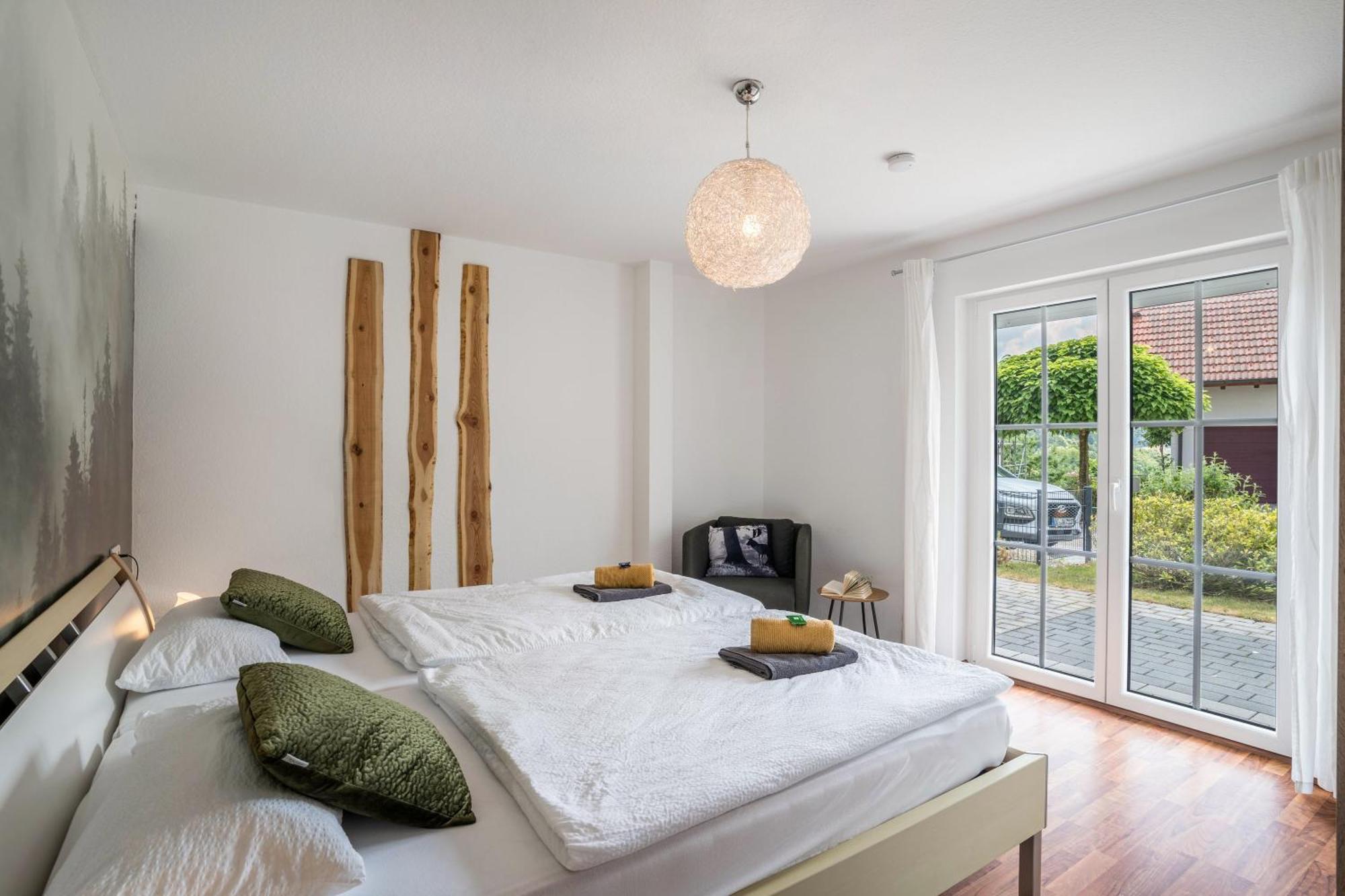 Ferienwohnung Hohfelsenblick Seebach Esterno foto