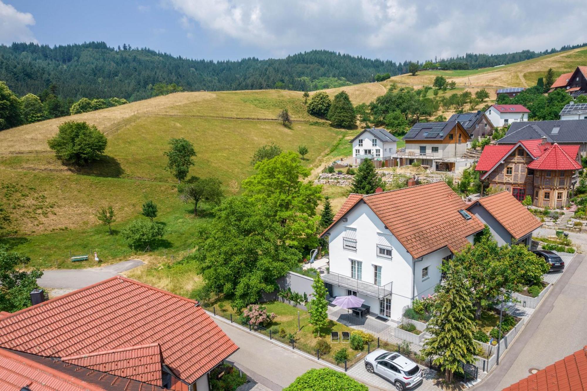 Ferienwohnung Hohfelsenblick Seebach Esterno foto