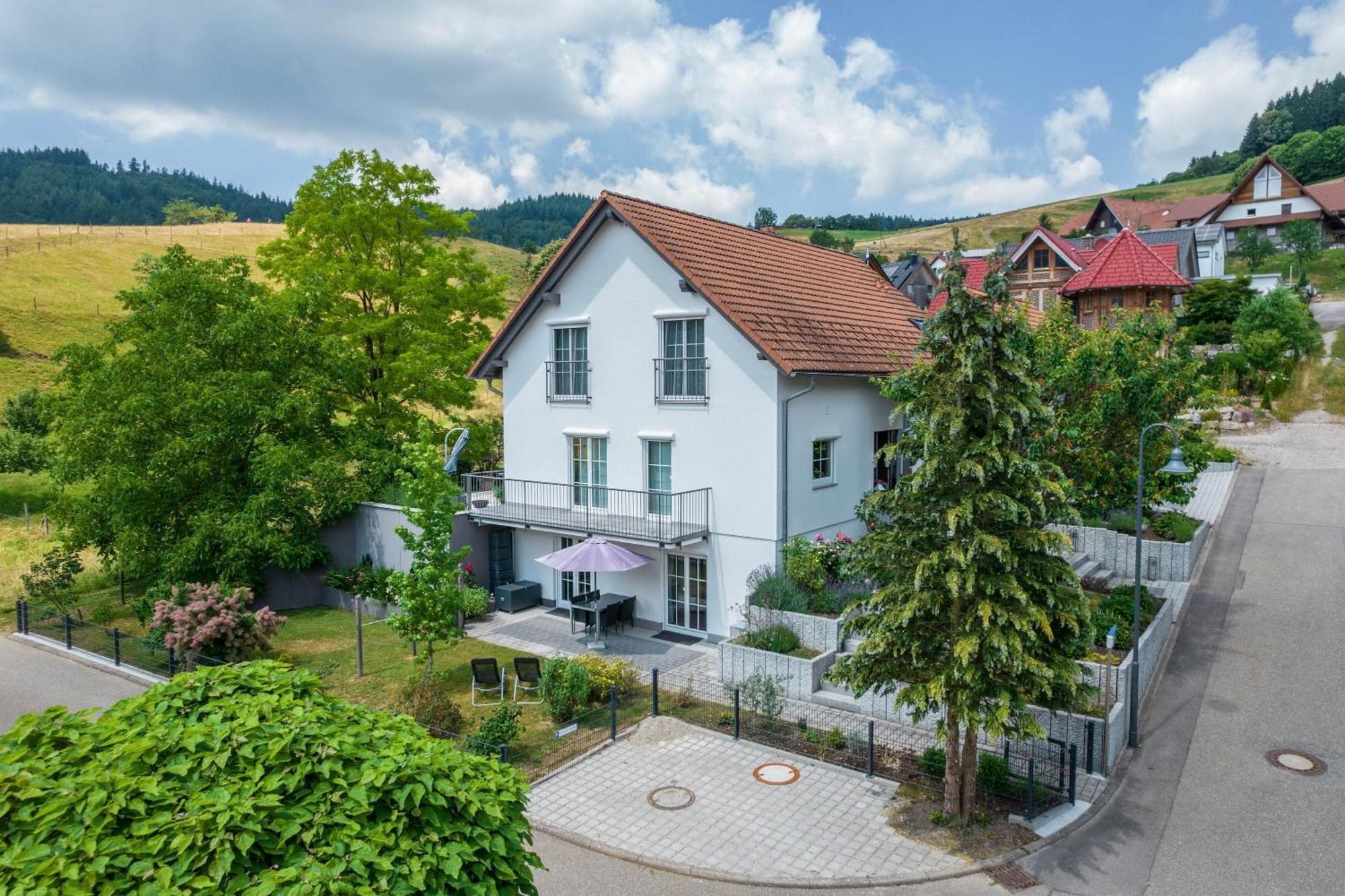 Ferienwohnung Hohfelsenblick Seebach Esterno foto